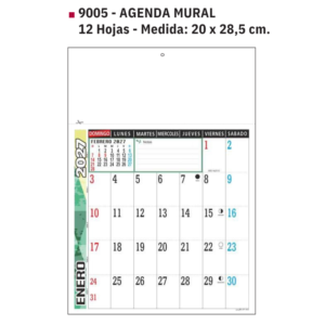 9005 – Agenda Mural