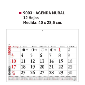 9003 – Agenda Mural