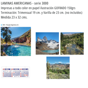 3003 – Paisajes argentinos