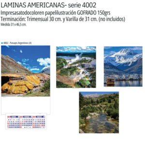 4002 – Paisajes argentinos