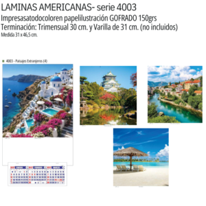 4003 – Paisajes extranjeros