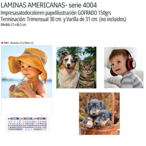 4004 – Animales y niños