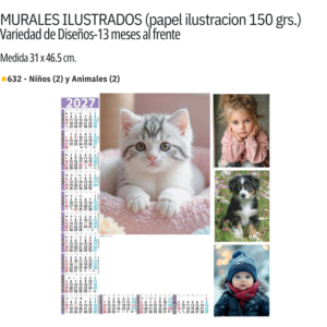 1632 – Niños – Animales