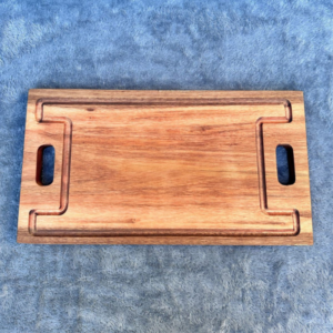 Tabla de Madera con Asas 50×27 – Eucalipto – Tabla grande de Asado