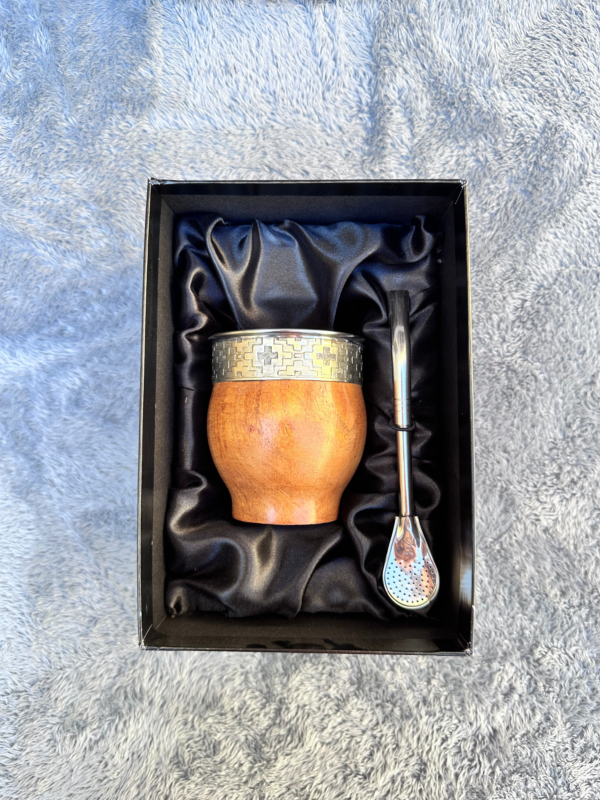 Mate Imperial Algarrobo + Caja de Regalo